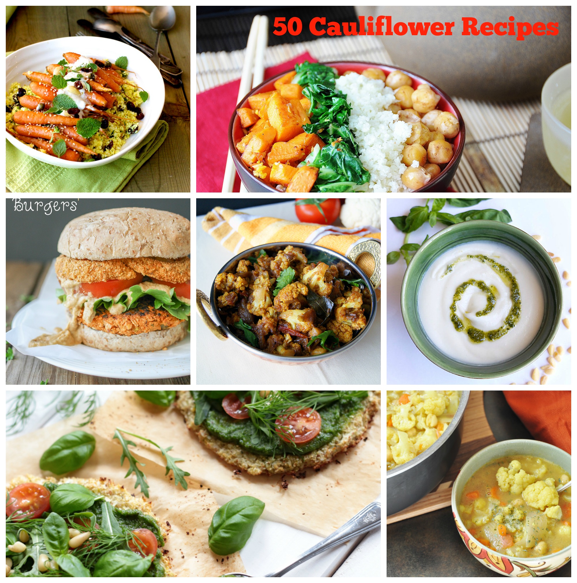 50 Vegan Cauliflower Recipes - Veganosity